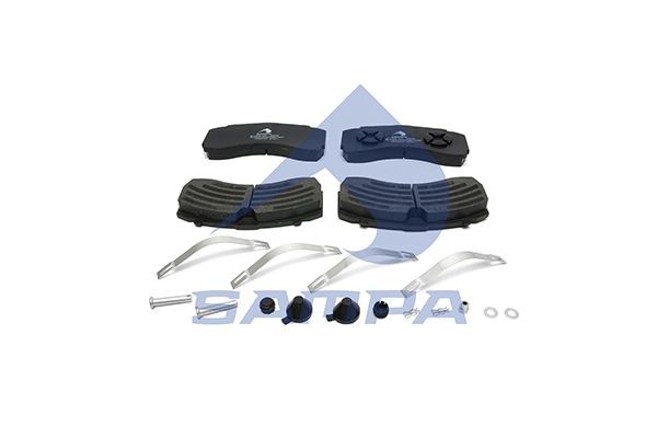 SAMPA Remblokken 096.622 SAMPA Remblokkenset CHEVROLET 096.622