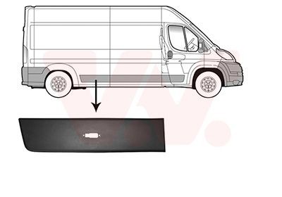VAN WEZEL Ehis- / kaitseliist, külg 0982418 Ukseliistud VAN WEZEL NEMO 0982418 odav
