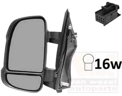 VAN WEZEL Vonkajżie spätné zrkadlo 0983807 VAN WEZEL 0983807 Spätné zrkadlo CHRYSLER SEBRING originálne