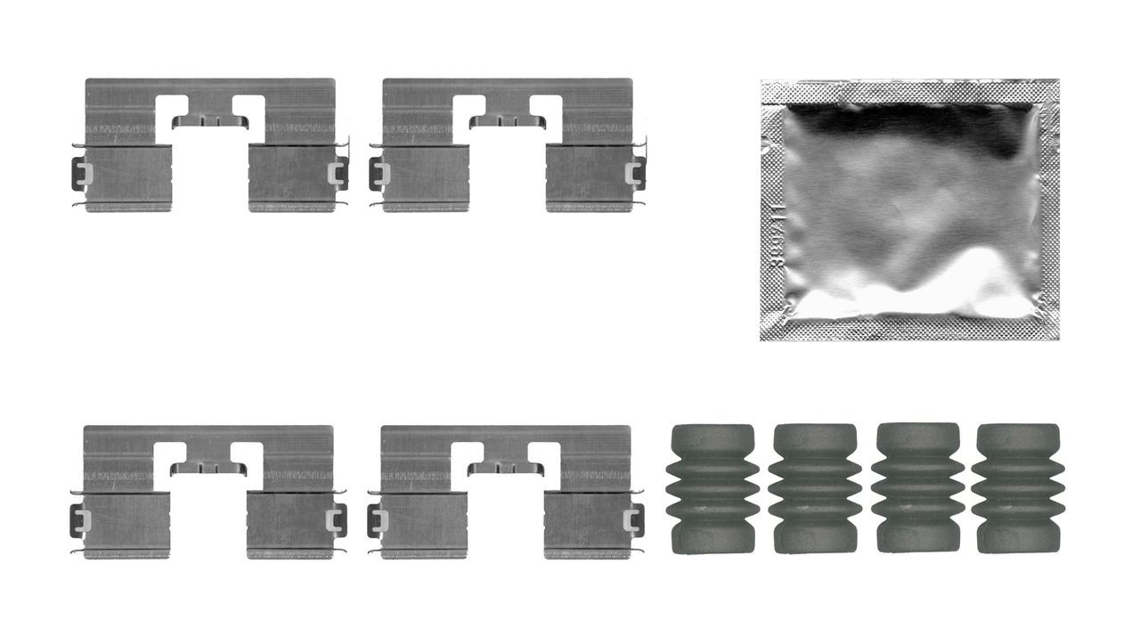 BOSCH Accessoireset, schijfremblok 1 987 474 747 BOSCH 1 987 474 747 Accessoireset, schijfremblok Chevrolet Aveo T300 originele prijs