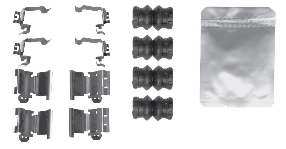BOSCH Monteringssats, bromsbelägg 1 987 474 751 1 987 474 751 BOSCH monteringssats, bromsbelägg DODGE DAKOTA