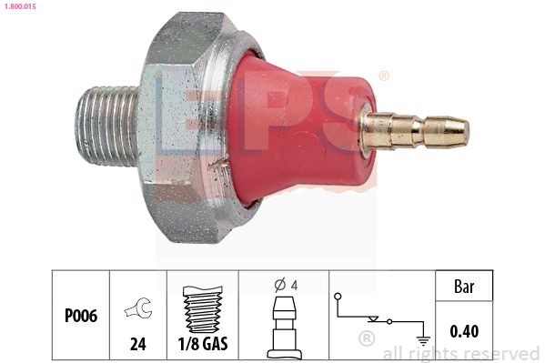 EPS Õlisurvelülitus 1.800.015 EPS 1.800.015 Õlisurve andur Opel Vectra B CC hind