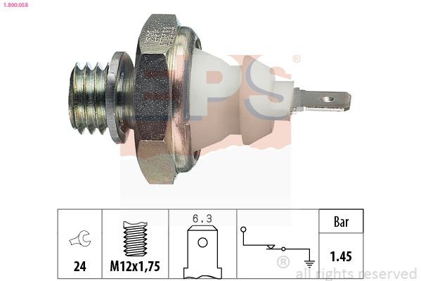 EPS Interruttore di pressione olio 1.800.058 1.800.058 costo Bulbo pressione olio TOYOTA AVENSIS EPS