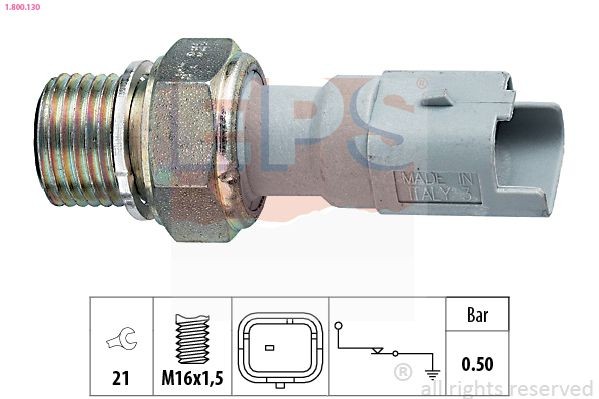 Oliedruksensor EPS 1.800.130 EPS 1.800.130: Oliedruksensor Peugeot 208 2022