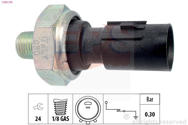 EPS Oil Pressure Switch 1.800.195 Hyundai ACCENT EPS oil pressure sensor 1800195