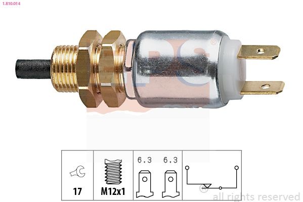 EPS Brake Light Switch 1.810.014 EPS 1.810.014 PV544 Hatchback (P11) brake light switch price