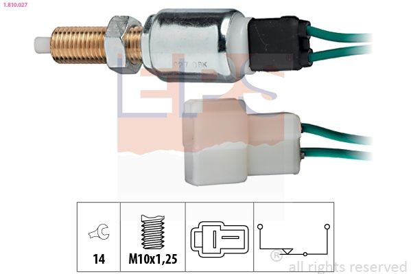 EPS Bremslichtschalter 1.810.027 1.810.027 Bremspedalschalter EPS DAIHATSU Kosten