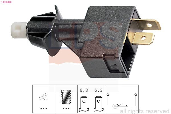 EPS Bremselysbryter 1.810.060 Bremselyskontakt EPS 740 1.810.060 billige