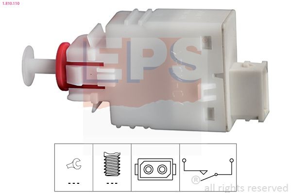 EPS Kontakt, koblingsbetjening (fartpilot) 1.810.110 Kontakt koblingsbetjening EPS Volvo S70 1.810.110