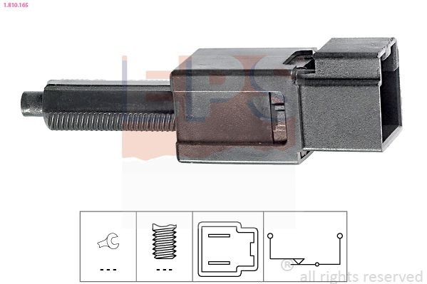 Interruptor de luz de stop EPS 1.810.165 EPS 1.810.165 Interruptor de freio NISSAN PATROL 2022