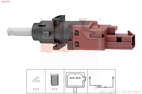 EPS Interruptor, comando da embraiagem (regulador da velocidade) 1.810.170 Sensor da embraiagem TOYOTA EPS 1.810.170