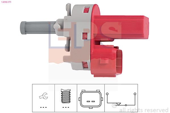 EPS Interruptor, comando da embraiagem (regulador da velocidade) 1.810.171 EPS Sensor da embraiagem TOYOTA 1.810.171