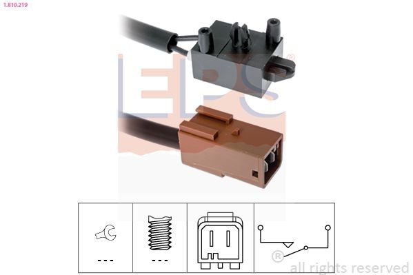 EPS Bryter, koblingsbetjening (hastighetsreg) 1.810.219 Bryter koblingsbetjening PEUGEOT EPS 1.810.219