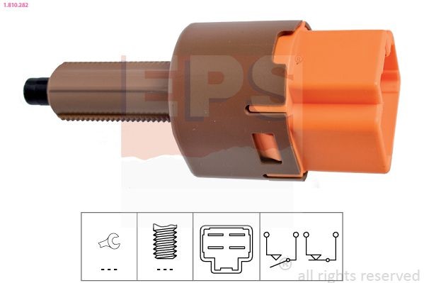 EPS Interruptor de luz de stop 1.810.282 EPS 1.810.282 Interruptor de luz de stop