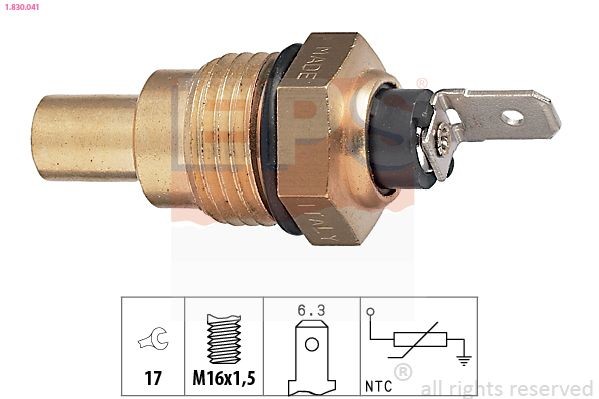 EPS Sensor, kølevæsketemp. 1.830.041 EPS 1.830.041 Temperaturføler TOYOTA Carina II Stationcar (T170) billig