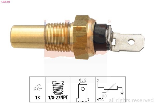EPS Kühlmitteltemperatursensor 1.830.115 1.830.115 EPS Kühlmitteltemperaturfühler FORD Kosten