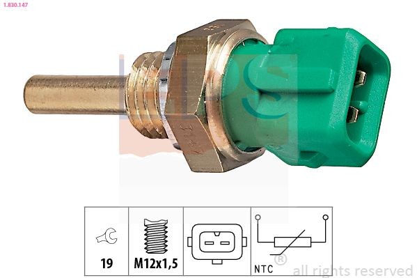 EPS Kylvätsketemperatursensor 1.830.147 1.830.147 Kylvätsketemperatur sensor EPS VOLVO V40 Kombi