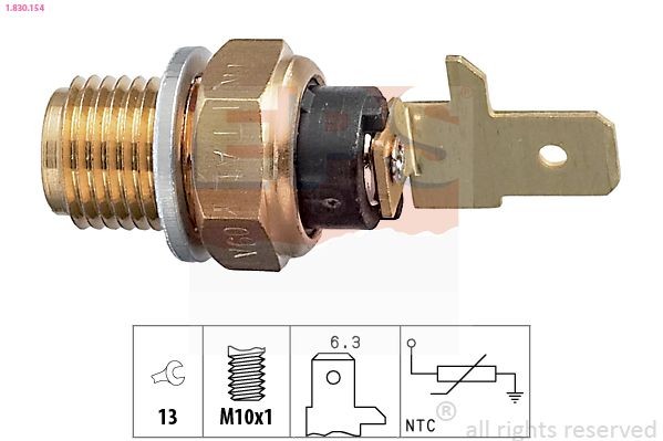 EPS Oil temperature sensor 1.830.154 OPEL OMEGA EPS oil temperature sensor 1830154