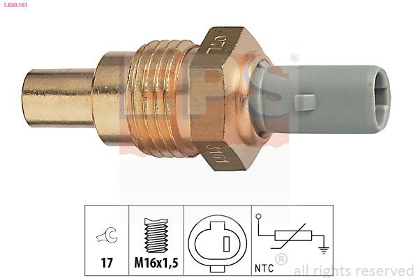 EPS Temperatuursensor 1.830.161 Jeep COMPASS Koelvloeistof temperatuur sensor EPS 1.830.161