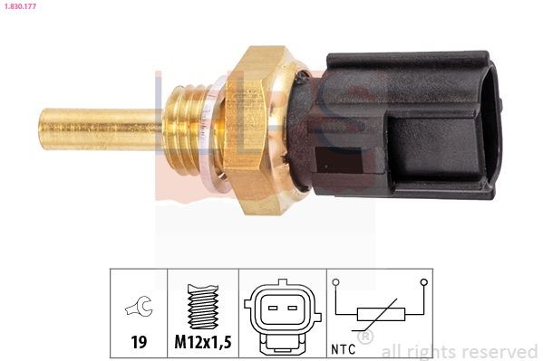 Andur, Jahutusvedeliku temp. EPS 1.830.177 EPS 1.830.177: Temperatuuriandurid Jaguar S-TYPE 2001