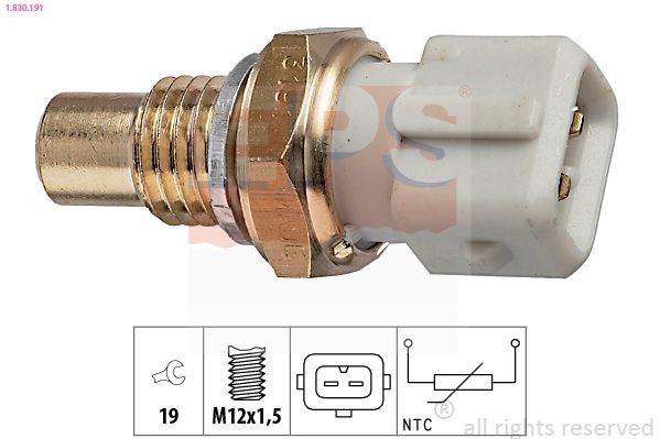 EPS Temperatuursensor 1.830.191 Renault TRAFIC Koelvloeistof temperatuur sensor EPS 1.830.191