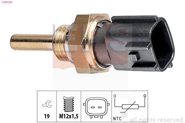 Olietemperatuursensor EPS 1.830.225 EPS 1.830.225 Olietemperatuursensor DACIA DUSTER 2013