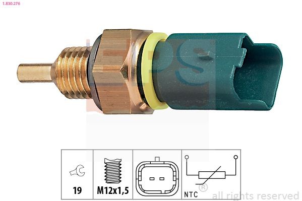 EPS Sensore, Temperatura refrigerante 1.830.276 EPS 1.830.276 Sensore di temperatura acqua Opel Rekord C SW prezzo