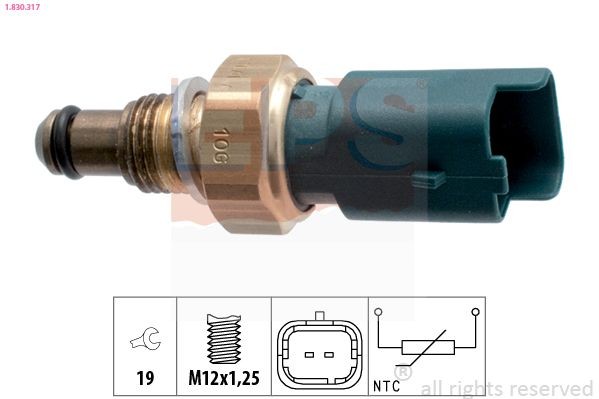 Sensore, Temperatura refrigerante EPS 1.830.317 EPS 1.830.317 Sensore temperatura motore Toyota PROACE 2021