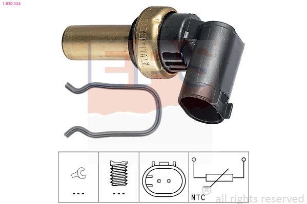 EPS Sonde de température, liquide de refroidissement 1.830.324 Sonde refroidissement EPS LANCER 1.830.324 pas cher