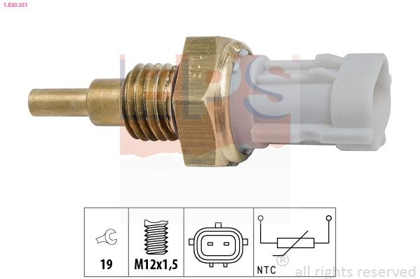 EPS Olietemperatuursensor 1.830.351 Temperatuurvoeler EPS MAXIMA 1.830.351 goedkoop