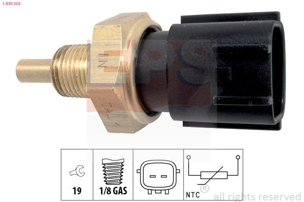 Oljetempgivare EPS 1.830.358 EPS 1.830.358 Oljetempgivare RENAULT CLIO 2022