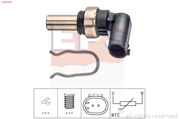 EPS Temperatuursensor 1.830.387 1.830.387 Temperatuursensor EPS CHEVROLET BLAZER S10