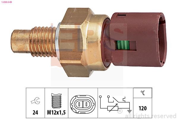 EPS Kühlmitteltemperatursensor 1.830.549 1.830.549 EPS VOLVO Temperatursensor