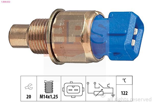 EPS Sensore, Temperatura refrigerante 1.830.552 1.830.552 costo Sensore di temperatura acqua PEUGEOT 1007 EPS
