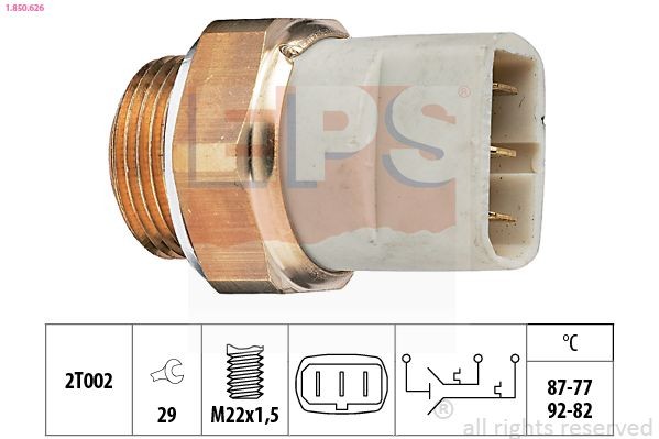 EPS Termocontatto ventola radiatore 1.850.626 1.850.626 costo Termocontatto ventola radiatore EPS Volkswagen BORA