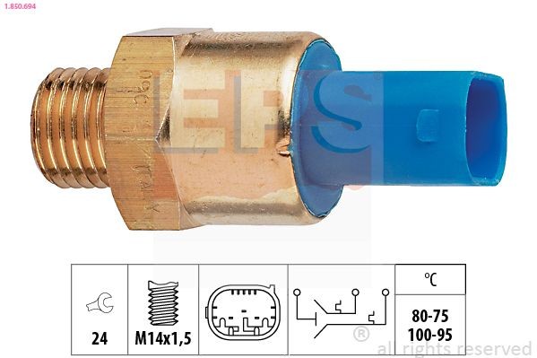 EPS Temperatuurschakelaar, radiateurventilator 1.850.694 Temperatuurschakelaar radiateurventilator EPS ELANTRA 1.850.694 goedkoop