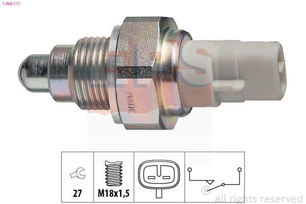 EPS Kontakt, baklygte 1.860.111 EPS 1.860.111 Corolla V FX Compact (E80) Baklyskontakt originale pris