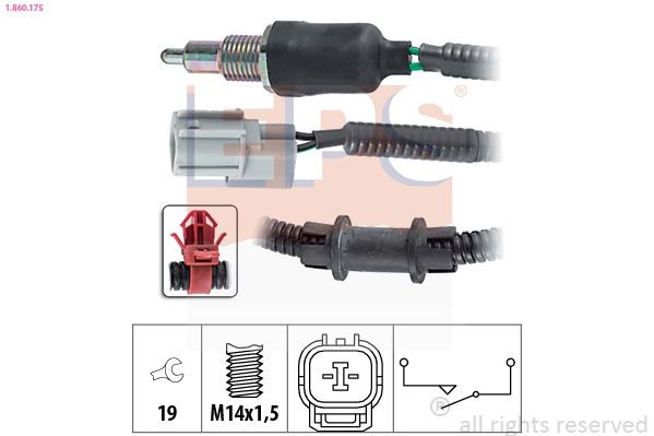 EPS Kytkin, peruutusvalo 1.860.175 hinta Honda ES Peruutusvalokytkin 1.860.175 EPS