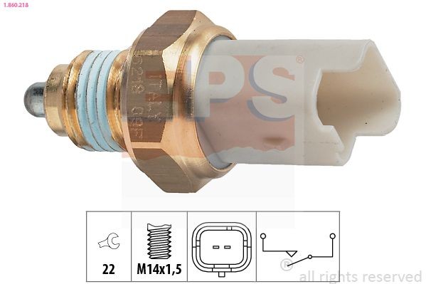 EPS Bryter, ryggelys 1.860.218 Bryter ryggelys MITSUBISHI EPS 1.860.218