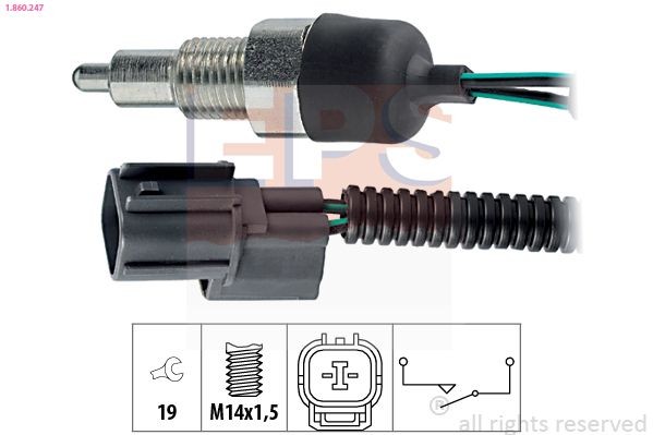 EPS Kontakt, baklygte 1.860.247 1.860.247 Kontakt baklygte HONDA HR-V EPS