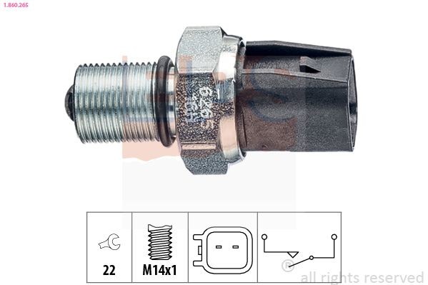 EPS Kytkin, peruutusvalo 1.860.265 EPS 1.860.265 Ford RANGER peruutusvalon kytkin hinta