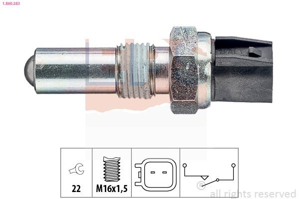 EPS Interruttore, Luce di retromarcia 1.860.283 1.860.283 Interruttore retromarcia EPS DAEWOO KORANDO costo