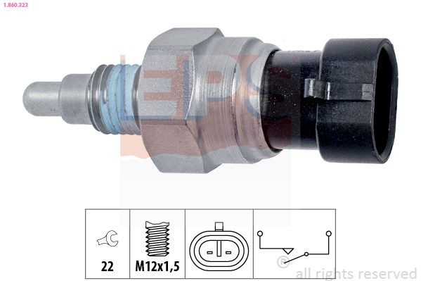 EPS Interruptor, luz de marcha-atrás 1.860.323 EPS 1.860.323 Sensor de marcha-atrás Chevrolet Cruze j300 preço