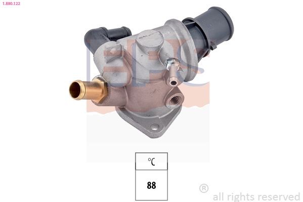 EPS Thermostaat, koelvloeistof 1.880.122 1.880.122 Koelwaterthermostaat ALFA ROMEO 147 EPS
