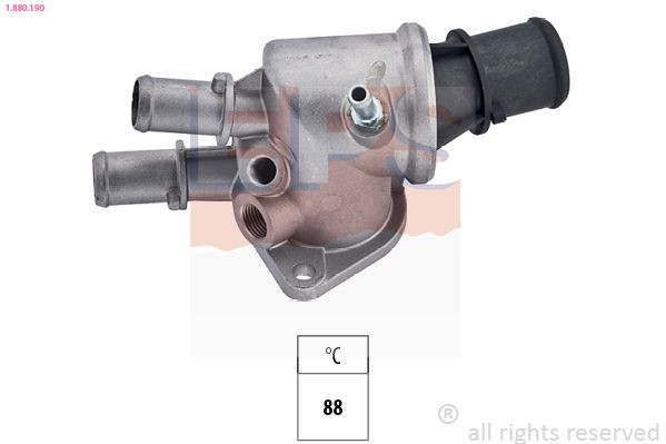 EPS Termostat, kjølemiddel 1.880.190 pris Termostat Lancia 838B 1.880.190 EPS