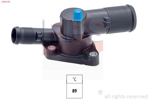EPS Termostat, kylvätska 1.880.192 EPS 1.880.192 Termostat Renault Twingo 1 Skåpbil original