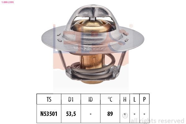 EPS Termostats, Dzesēšanas šķidrums 1.880.239S 1.880.239S Termostats EPS RENAULT 9