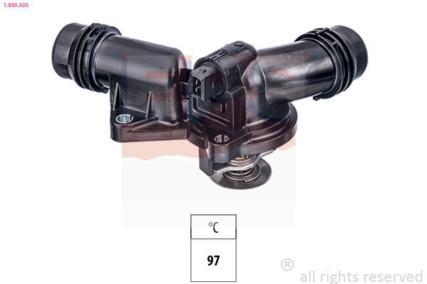 EPS Termostaat, Jahutusvedelik 1.880.426 1.880.426 Termostaat BMW 02 EPS