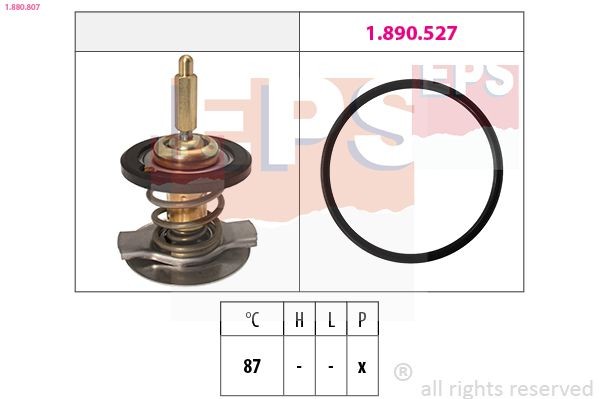 EPS Thermostat d'eau 1.880.807 Mercedes-Benz GLK Calorstat EPS 1.880.807