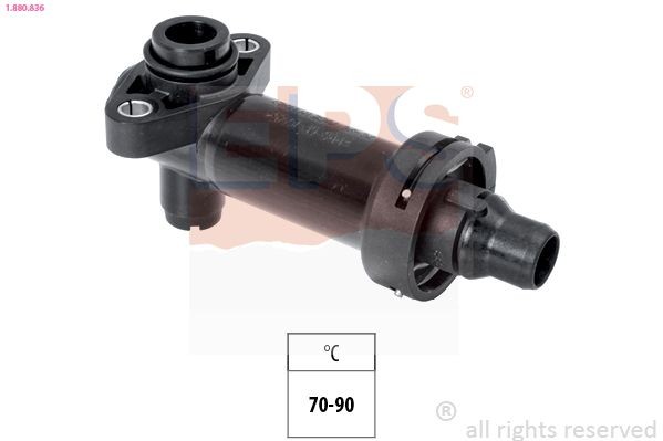EPS Kühlwasserthermostat 1.880.836 1.880.836 Thermostatgehäuse BMW X2 EPS kaufen